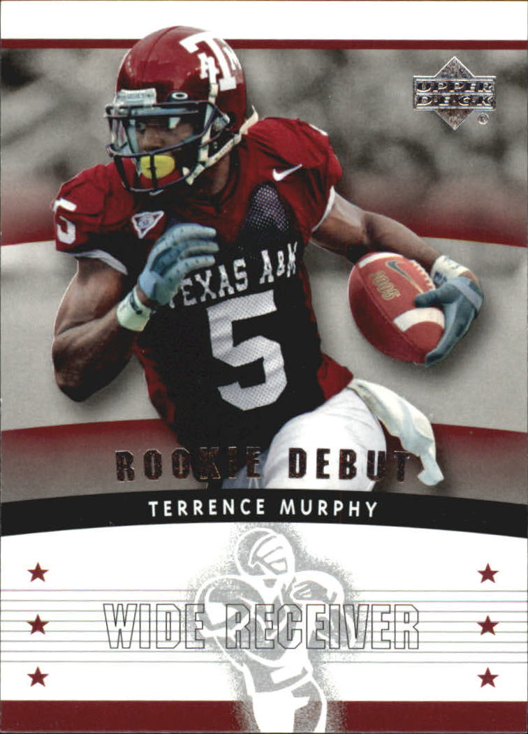 2005 Upper Deck Rookie Debut #120 Terrence Murphy RC