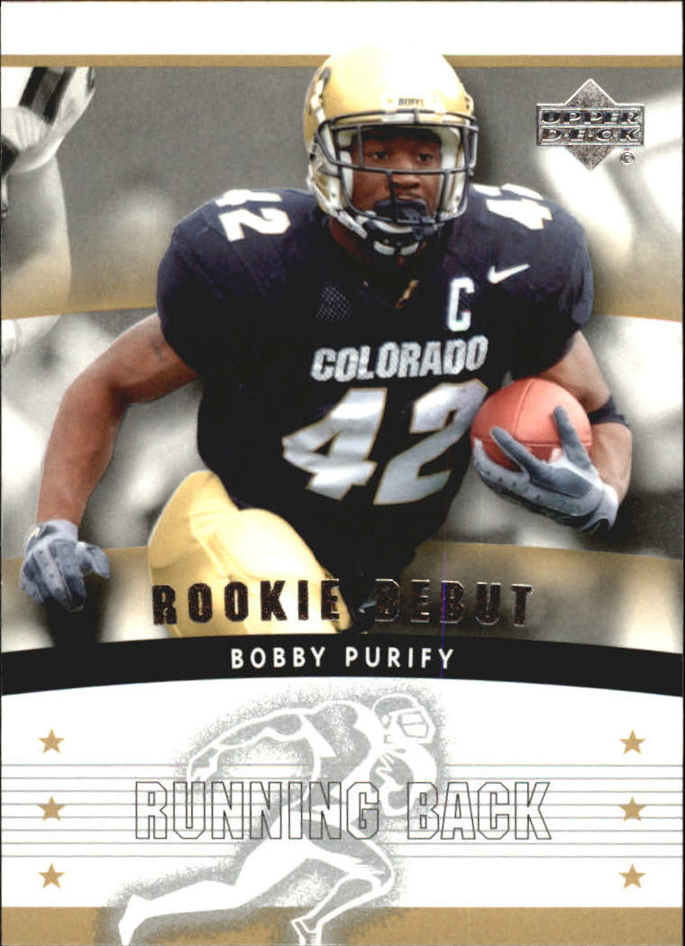 2005 Upper Deck Rookie Debut #199 Bobby Purify RC