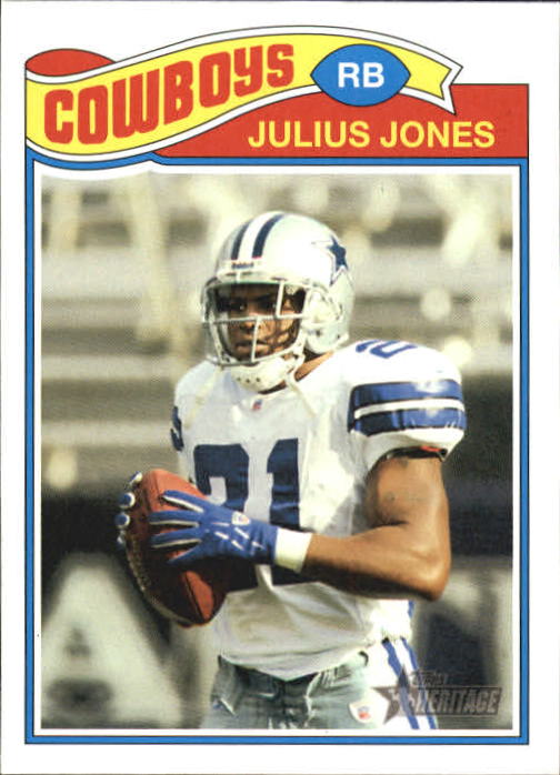 2005 Topps Heritage #4 Julius Jones