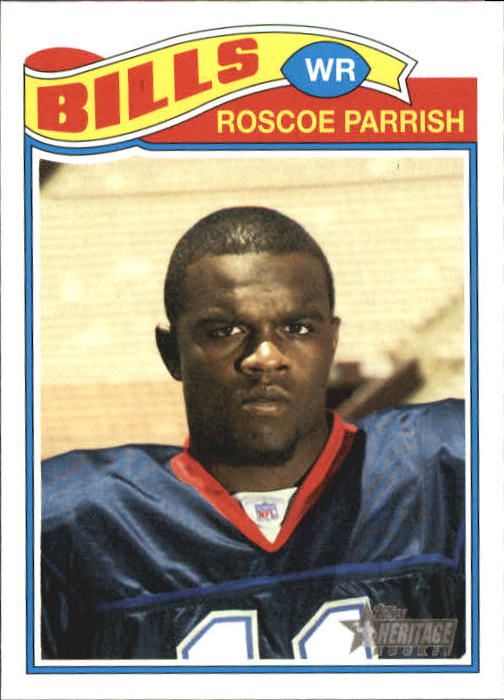 2005 Topps Heritage #67A Roscoe Parrish RC