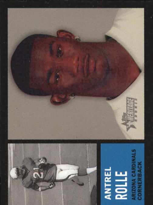 2005 Topps Heritage #71A Antrel Rolle RC
