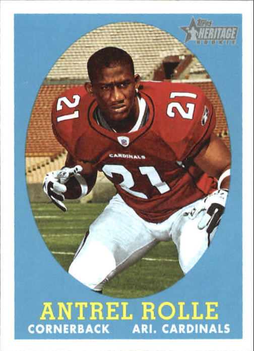 2005 Topps Heritage #71B Antrel Rolle 58T SP