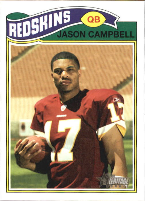 2005 Topps Heritage #78A Jason Campbell RC