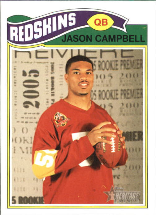 2005 Topps Heritage #78B Jason Campbell TBJ SP
