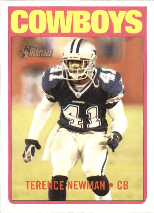 2005 Topps Heritage #85 Terence Newman