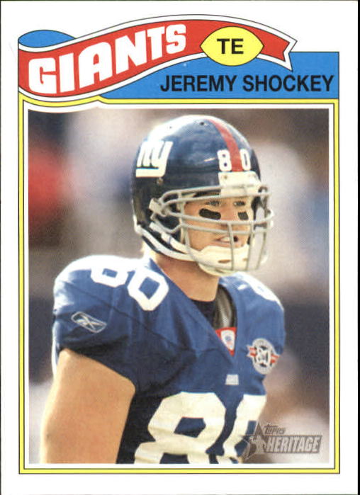 2005 Topps Heritage #92 Jeremy Shockey