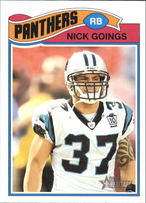 2005 Topps Heritage #316 Nick Goings SP