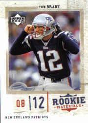 2005 Upper Deck Rookie Materials #51 Tom Brady