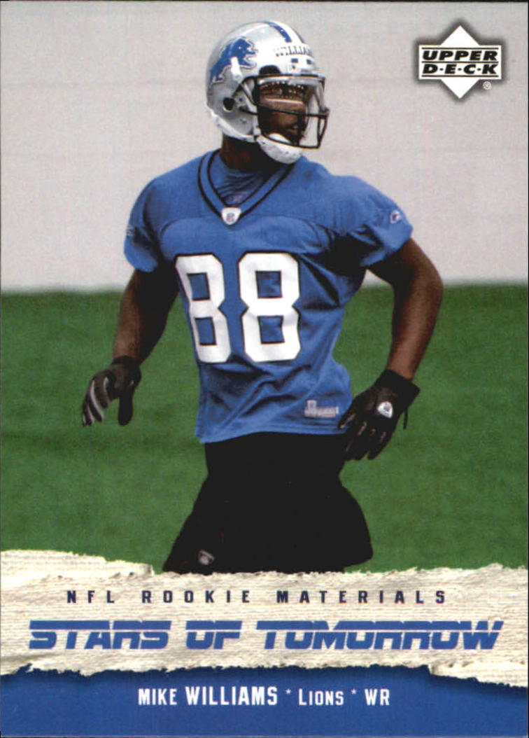 2005 Rookie Materials (Upper Deck) Football "Insert" Cards - Picture 23 of 26