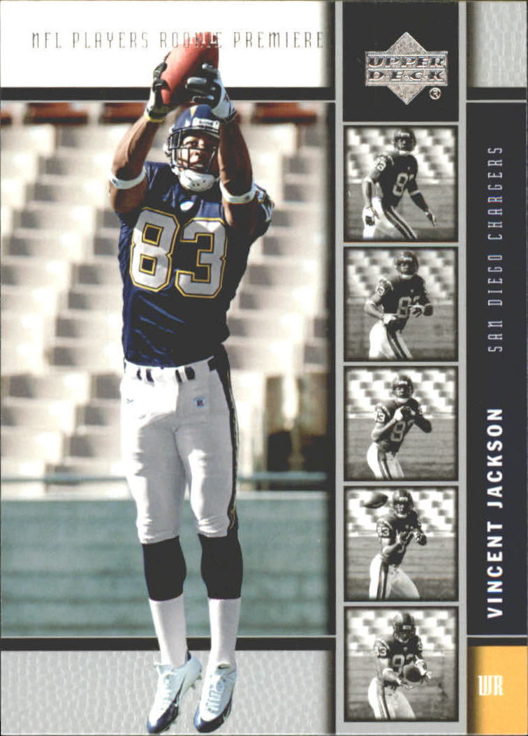 2005 Rookie Premiere (Upper Deck) Box Set Football "Main Set" Cards #1 to #30 - Picture 20 of 59