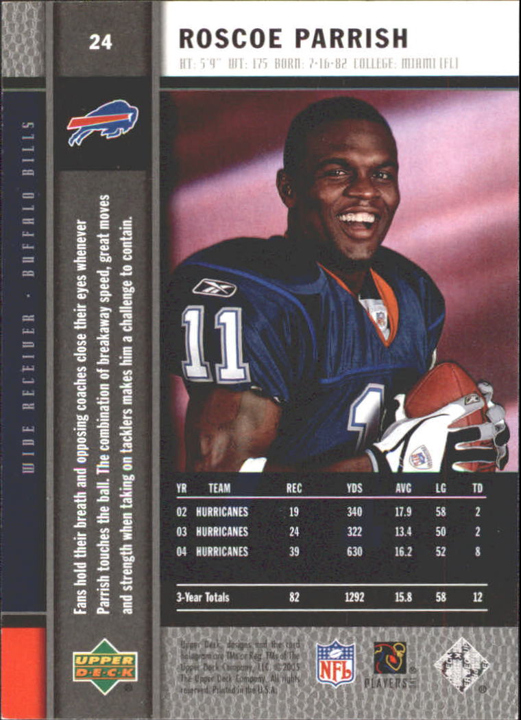 2005 Rookie Premiere (Upper Deck) Box Set Football "Main Set" Cards #1 to #30 - Picture 47 of 59