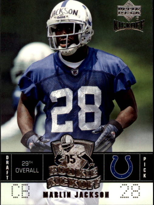 2005 Kickoff (Upper Deck) Football "Main Set" Cards - Picture 70 of 77