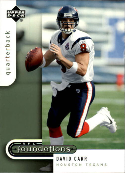 A0033- 2005 Upper Deck Foundations Football Cards -You Pick- 15+ FREE US SHIP