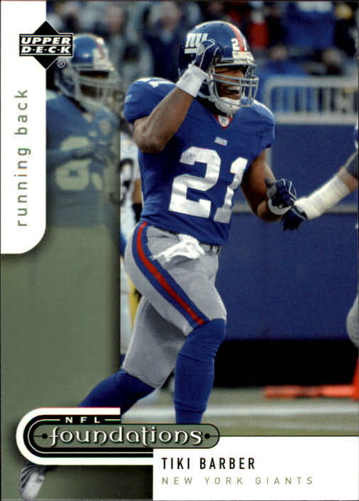 A0033- 2005 Upper Deck Foundations Football Cards -You Pick- 15+ FREE US SHIP