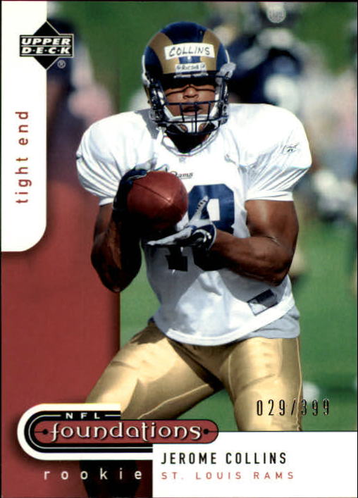 2005 Upper Deck Foundations #122 Jerome Collins RC