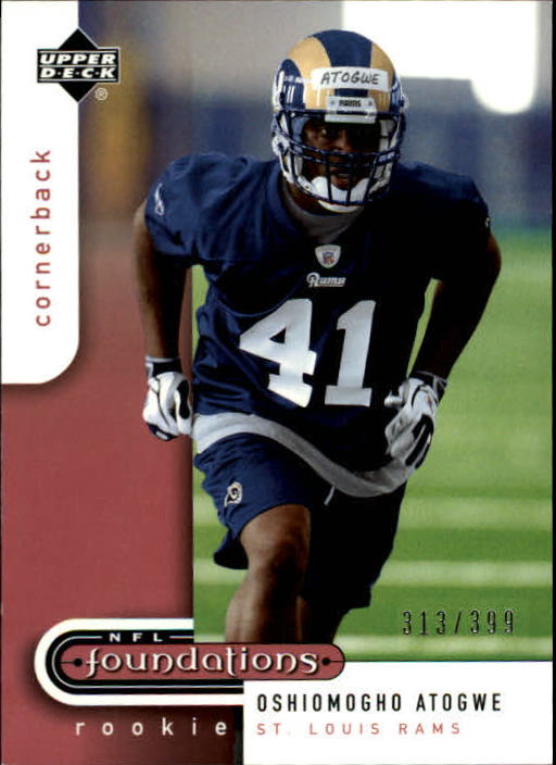 A0033- 2005 Upper Deck Foundations Football Cards -You Pick- 15+ FREE US SHIP