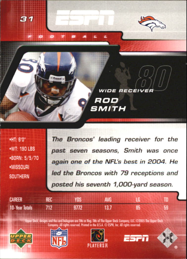 A8528- Upper Deck ESPN Football #s 1-156 +Inserts -You Pick- 15+ FREE US SHIP - Picture 53 of 221
