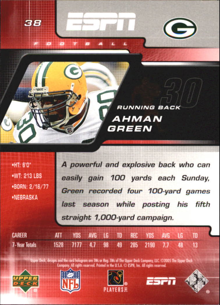 A8528- Upper Deck ESPN Football #s 1-156 +Inserts -You Pick- 15+ FREE US SHIP - Picture 65 of 221