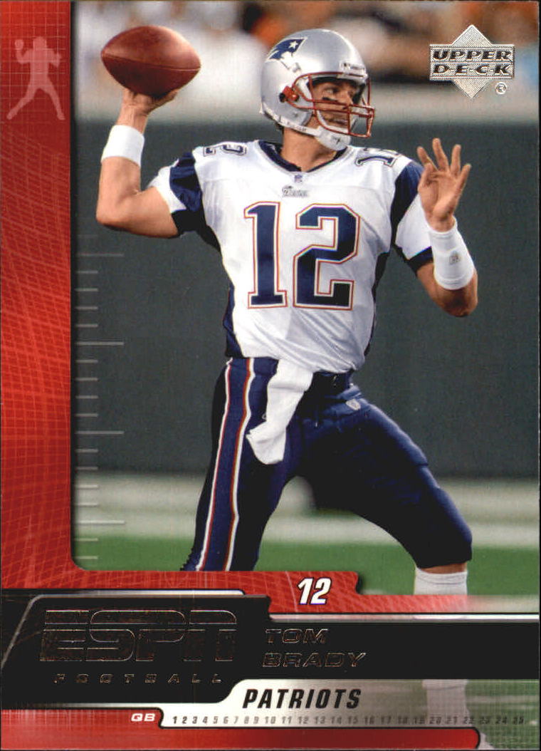 2005 Upper Deck ESPN #58 Tom Brady