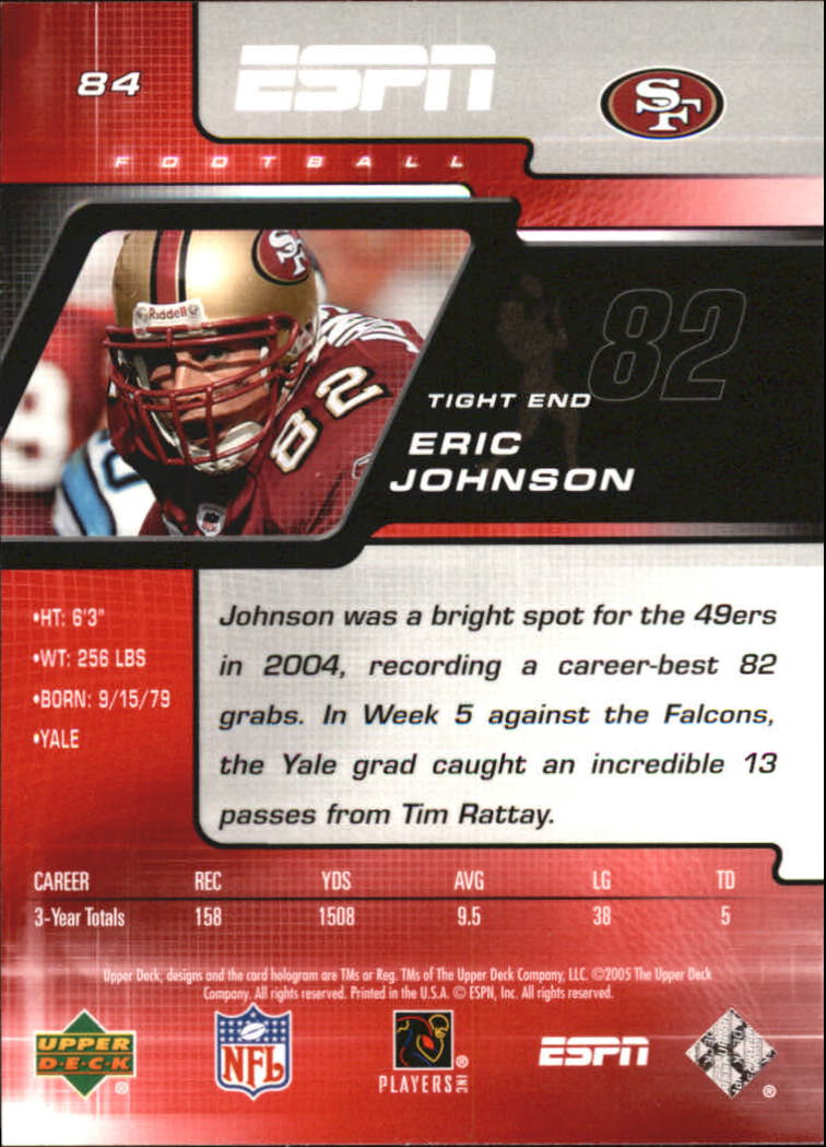 A8528- Upper Deck ESPN Football #s 1-156 +Inserts -You Pick- 15+ FREE US SHIP - Picture 147 of 221
