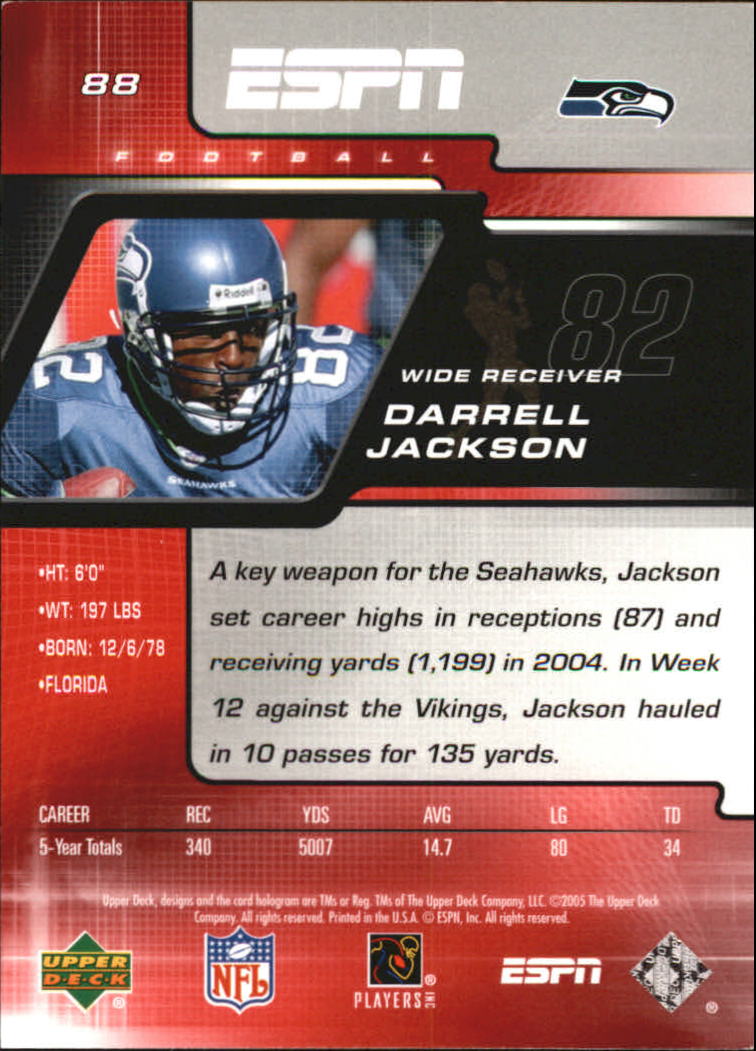 A8528- Upper Deck ESPN Football #s 1-156 +Inserts -You Pick- 15+ FREE US SHIP - Picture 155 of 221