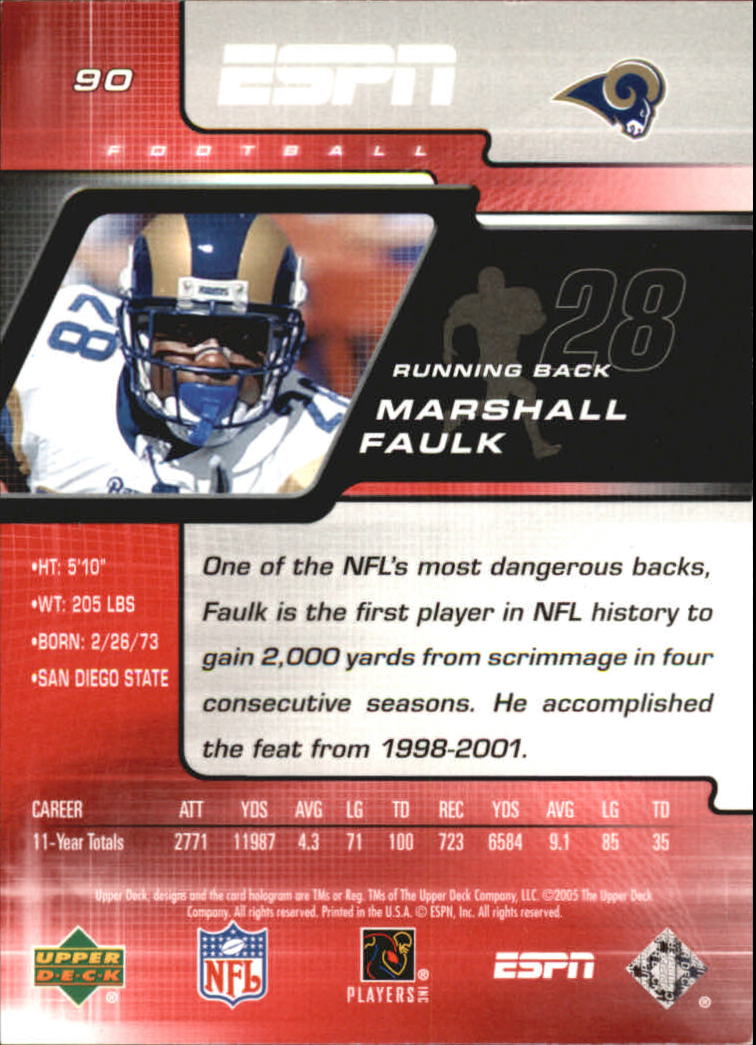 A8528- Upper Deck ESPN Football #s 1-156 +Inserts -You Pick- 15+ FREE US SHIP - Picture 159 of 221