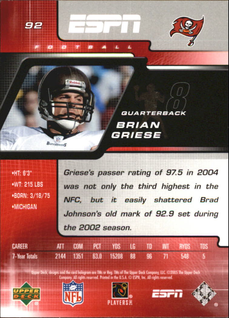 A8528- Upper Deck ESPN Football #s 1-156 +Inserts -You Pick- 15+ FREE US SHIP - Picture 163 of 221
