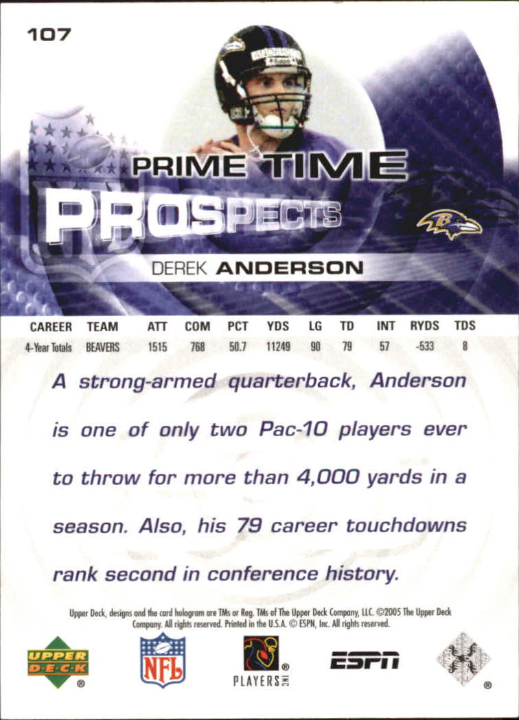 A8528- Upper Deck ESPN Football #s 1-156 +Inserts -You Pick- 15+ FREE US SHIP - Picture 181 of 221