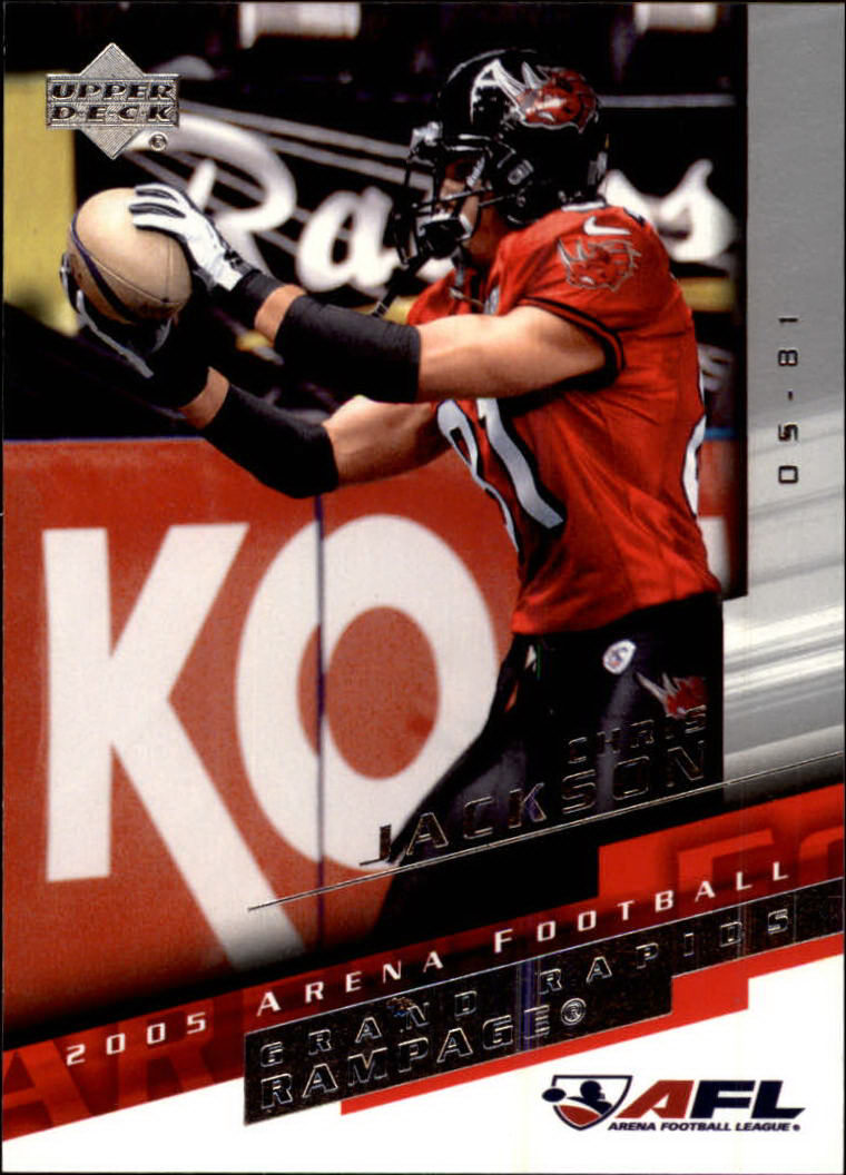2005 AFL Arena Football League (Upper Deck) "Main Set" Cards - Picture 32 of 73