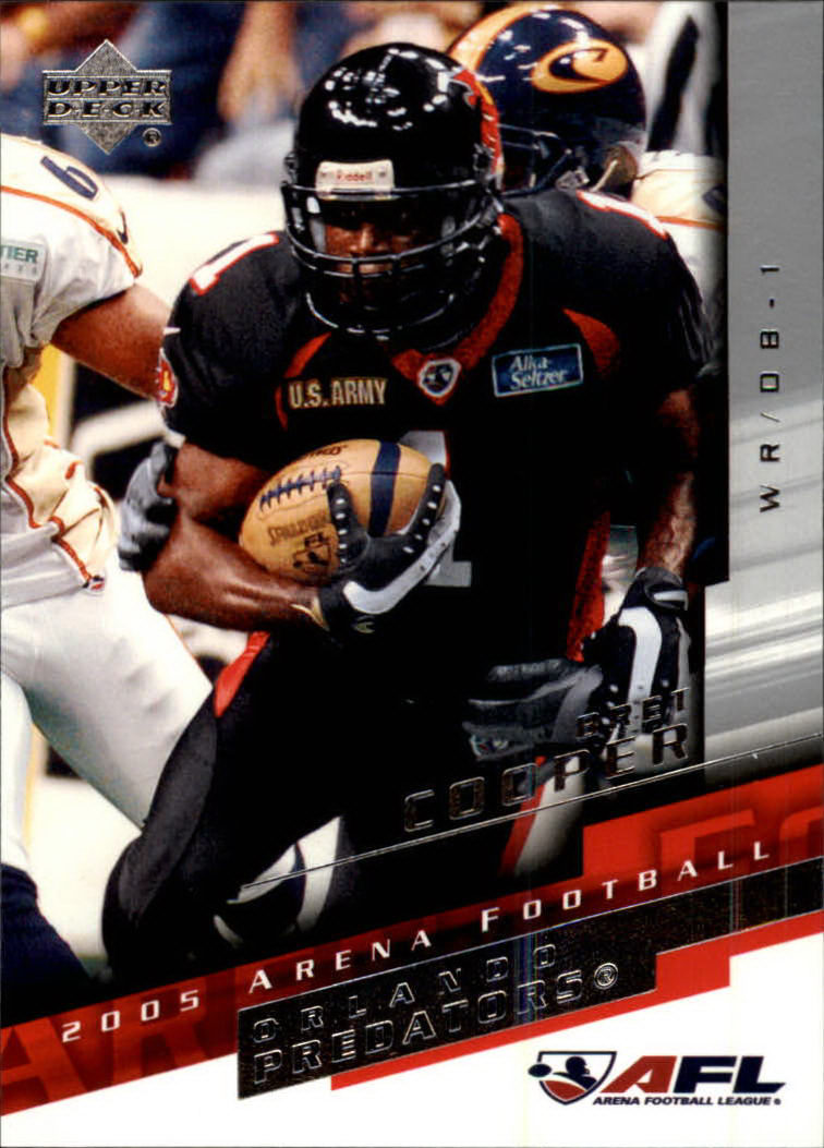 2005 AFL Arena Football League (Upper Deck) "Main Set" Cards - Picture 60 of 73