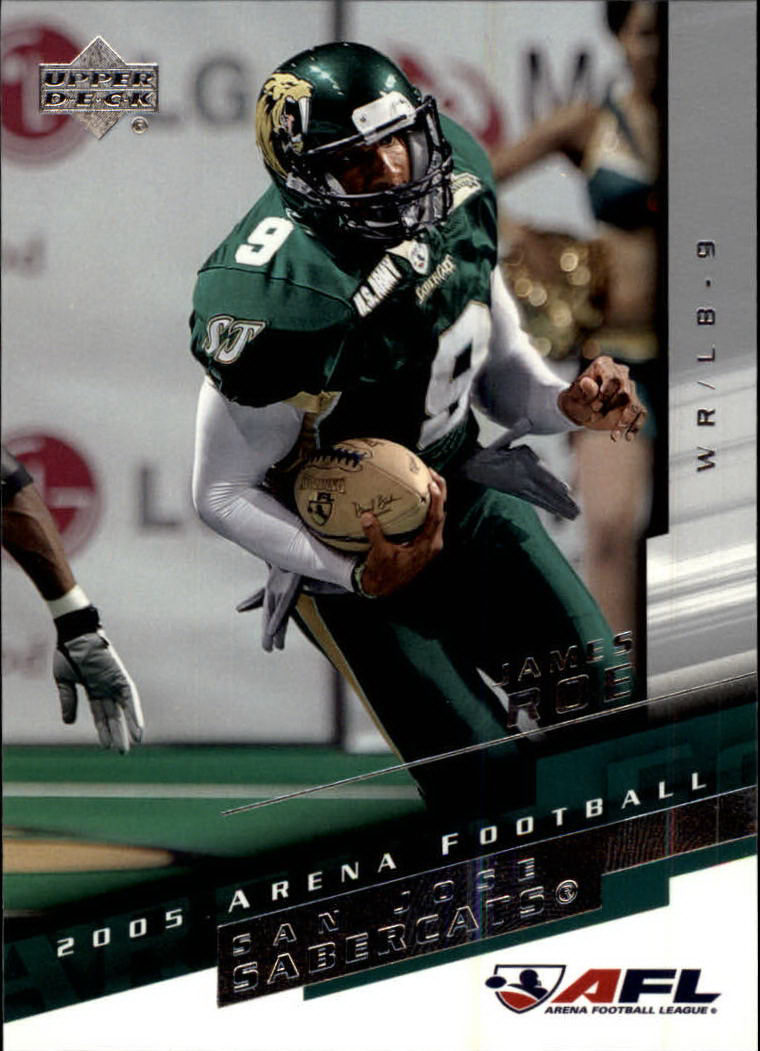 2005 AFL Arena Football League (Upper Deck) "Main Set" Cards - Picture 66 of 73