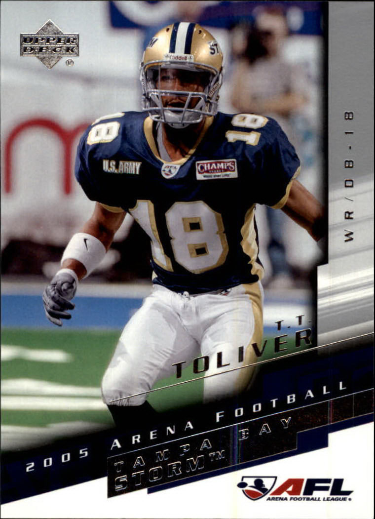 2005 AFL Arena Football League (Upper Deck) "Main Set" Cards - Picture 70 of 73
