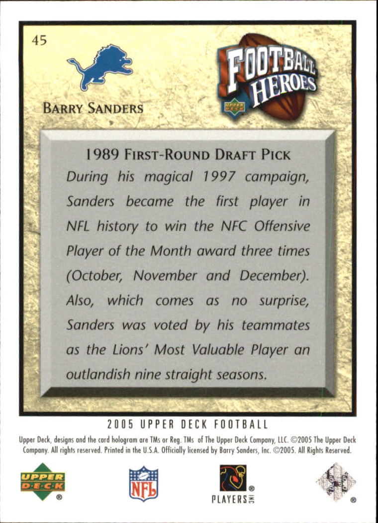A7314- 2005 Upper Deck Football 201-275 +Inserts -You Pick- 15+ FREE US SHIP - Picture 149 of 178