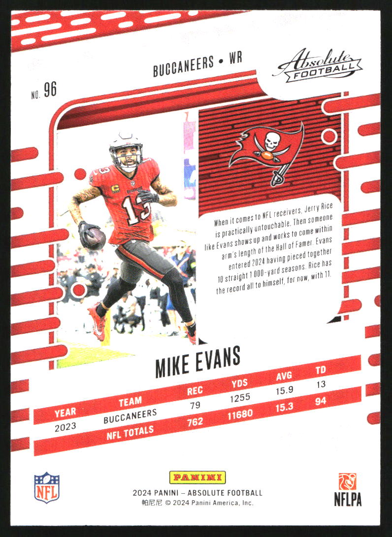 Sports Card Back
