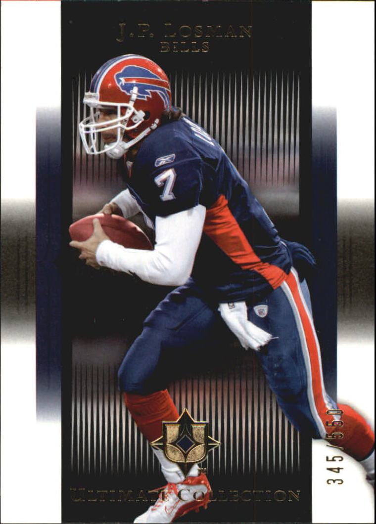 Tarjetas "conjunto principal" de fútbol americano Ultimate Collection 2005 (mazo superior) #2 a #289 - Imagen 18 de 301