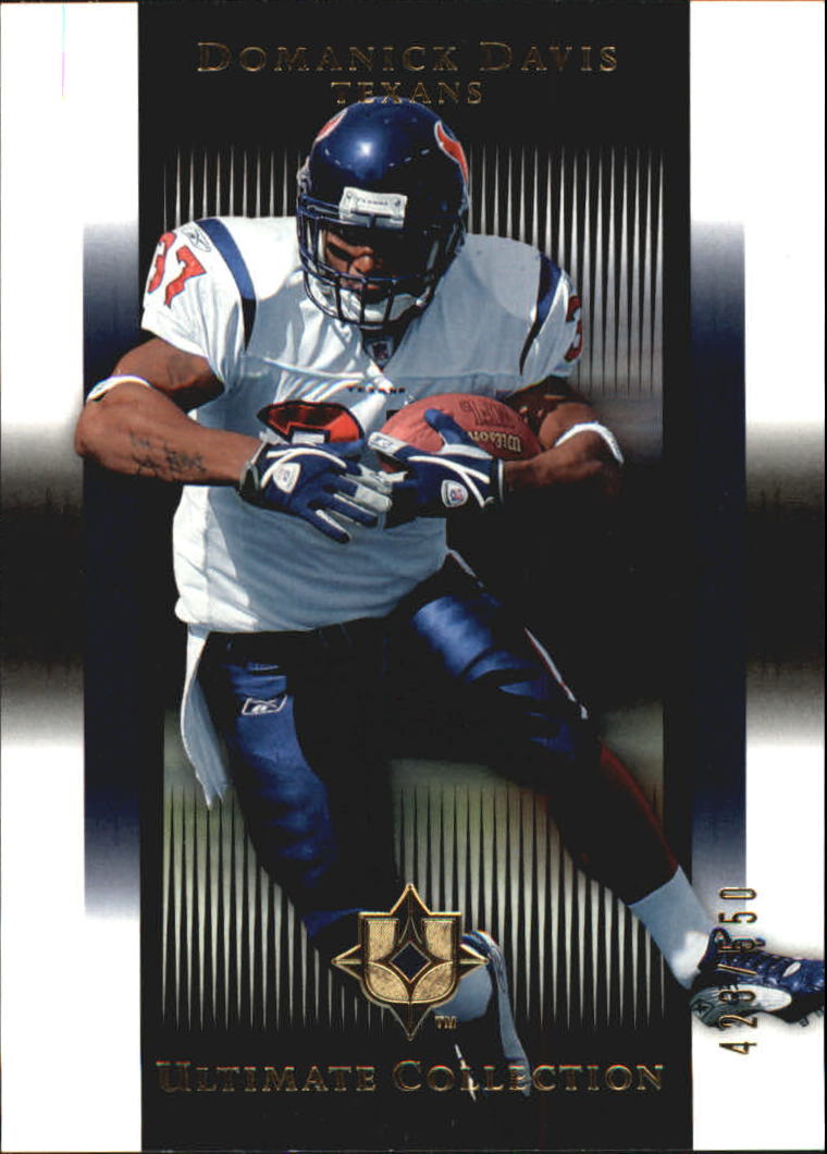 Tarjetas "conjunto principal" de fútbol americano Ultimate Collection 2005 (mazo superior) #2 a #289 - Imagen 64 de 301