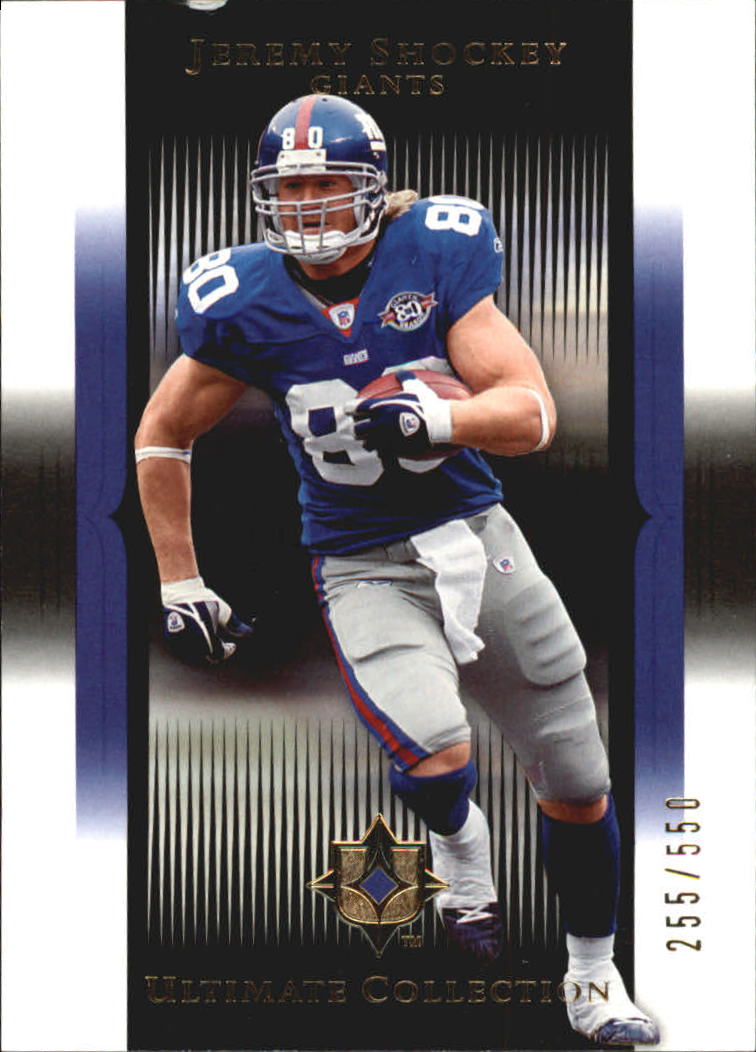 Tarjetas "conjunto principal" de fútbol americano Ultimate Collection 2005 (mazo superior) #2 a #289 - Imagen 100 de 301