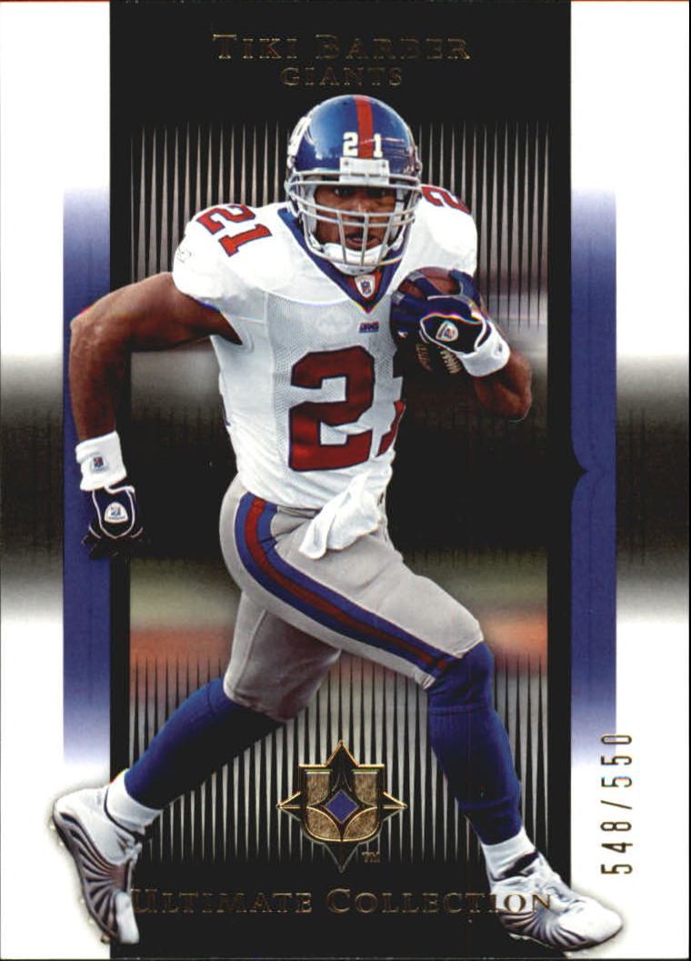 Tarjetas "conjunto principal" de fútbol americano Ultimate Collection 2005 (mazo superior) #2 a #289 - Imagen 102 de 301