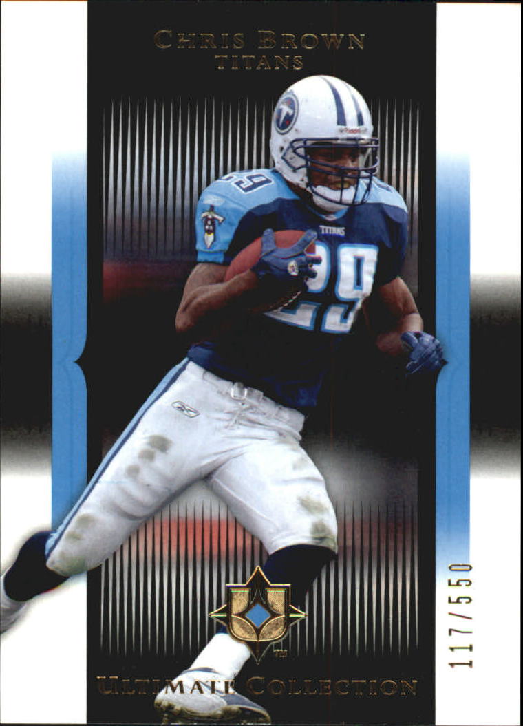 Tarjetas "conjunto principal" de fútbol americano Ultimate Collection 2005 (mazo superior) #2 a #289 - Imagen 154 de 301