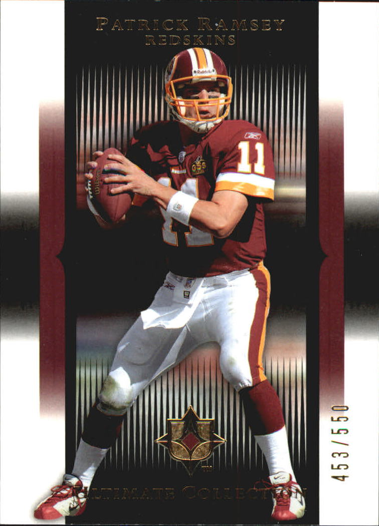 Tarjetas "conjunto principal" de fútbol americano Ultimate Collection 2005 (mazo superior) #2 a #289 - Imagen 158 de 301