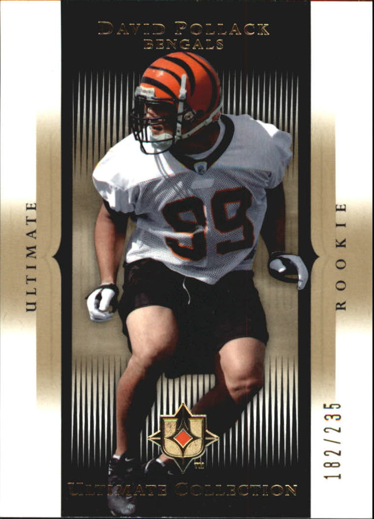2005 Ultimate Collection #105 David Pollack RC
