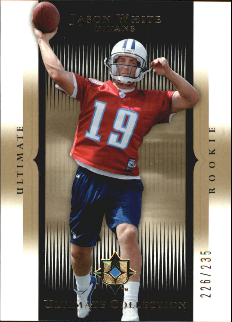 Tarjetas "conjunto principal" de fútbol americano Ultimate Collection 2005 (mazo superior) #2 a #289 - Imagen 172 de 301