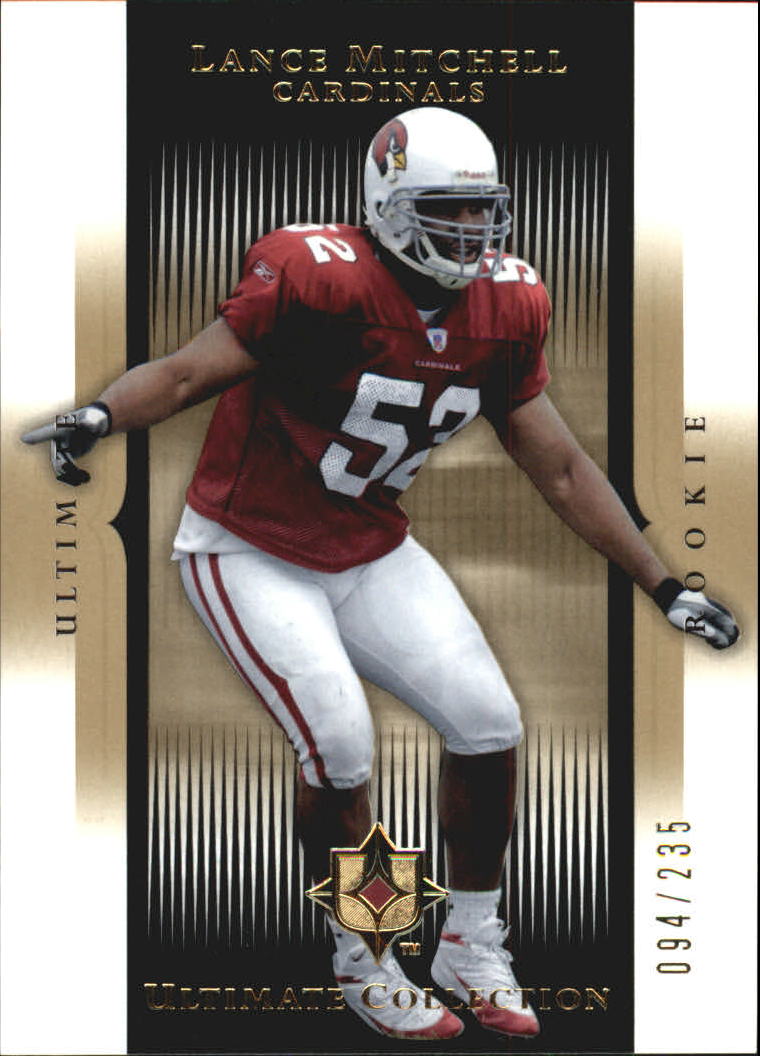 Tarjetas "conjunto principal" de fútbol americano Ultimate Collection 2005 (mazo superior) #2 a #289 - Imagen 196 de 301