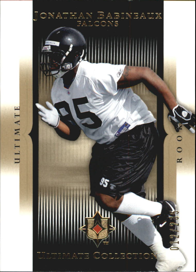 Tarjetas "conjunto principal" de fútbol americano Ultimate Collection 2005 (mazo superior) #2 a #289 - Imagen 208 de 301