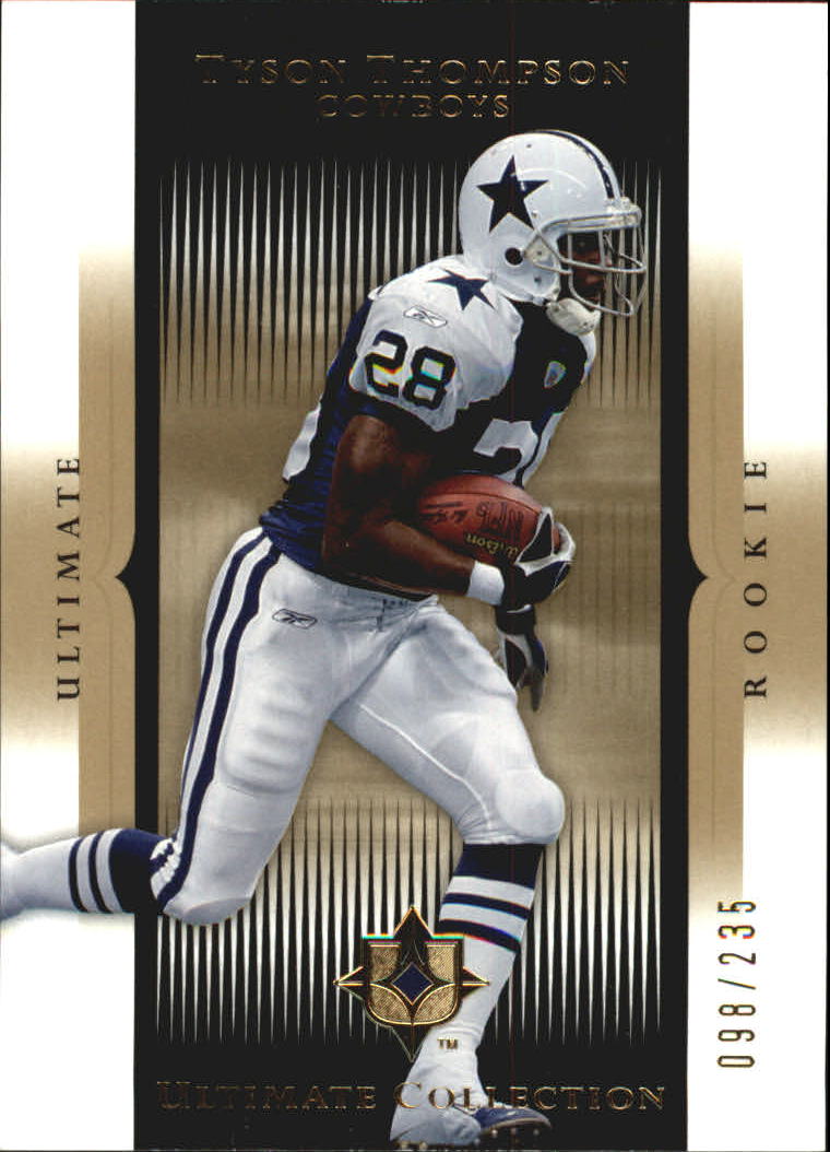 Tarjetas "conjunto principal" de fútbol americano Ultimate Collection 2005 (mazo superior) #2 a #289 - Imagen 216 de 301