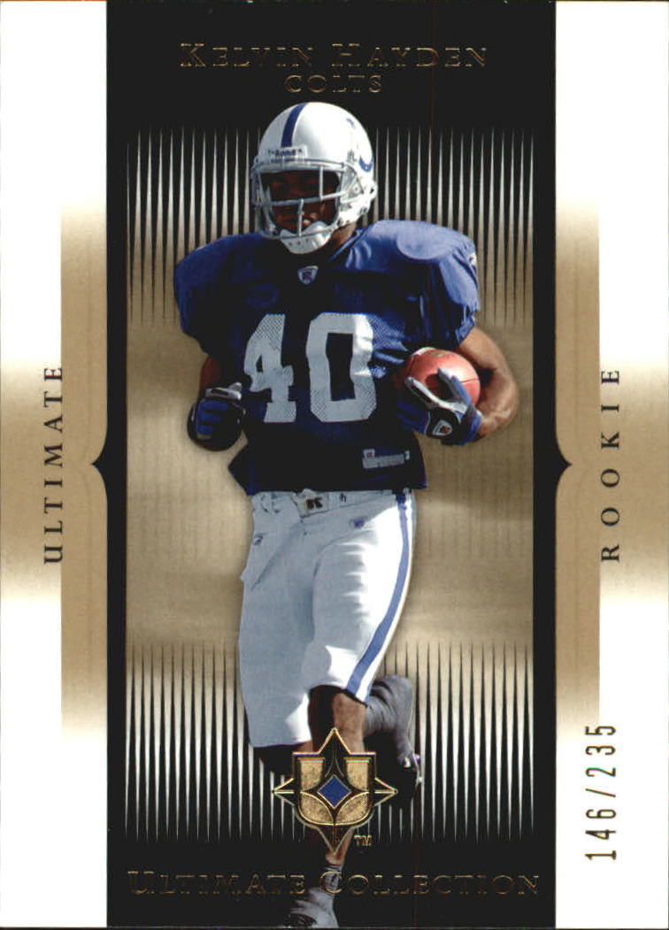 Tarjetas "conjunto principal" de fútbol americano Ultimate Collection 2005 (mazo superior) #2 a #289 - Imagen 218 de 301