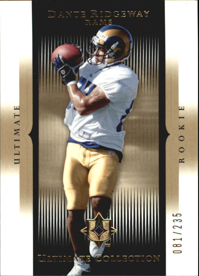 Tarjetas "conjunto principal" de fútbol americano Ultimate Collection 2005 (mazo superior) #2 a #289 - Imagen 236 de 301