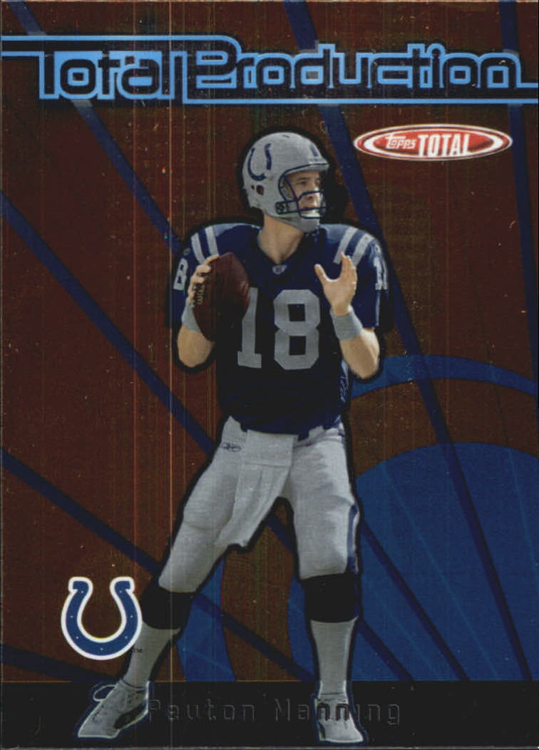 2005 Topps Total Total Production #TP1 Peyton Manning