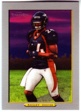 2005 Topps Turkey Red #37B Champ Bailey Ad Back