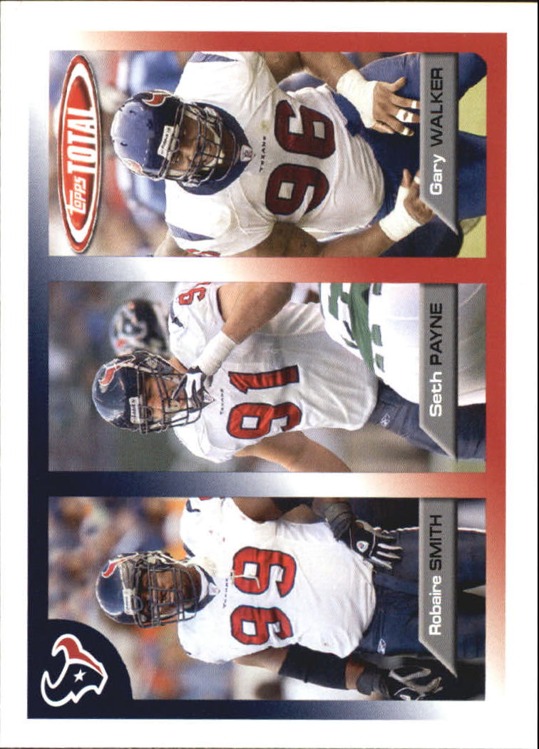 2005 Topps Total #9 Gary Walker/Seth Payne/Robaire Smith